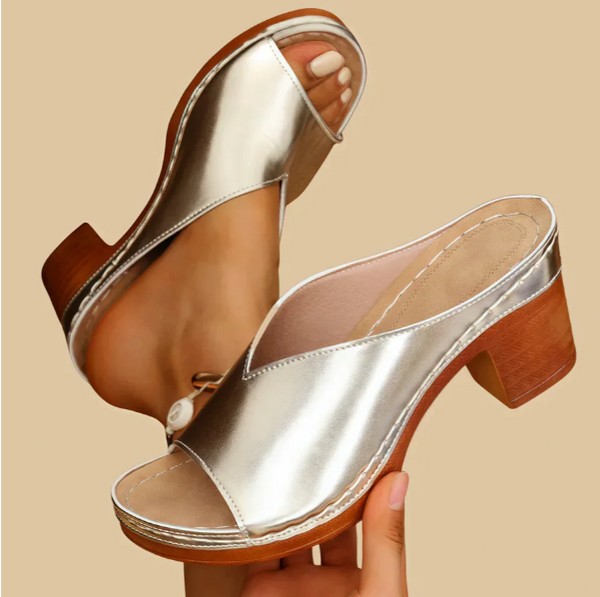 SCARPA CON TACCO BASSO ELEGANTE